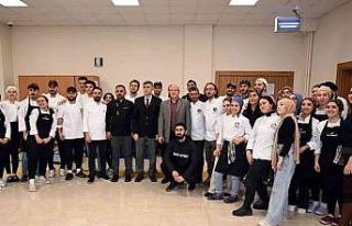 Geleceğin şefleri yarıştı