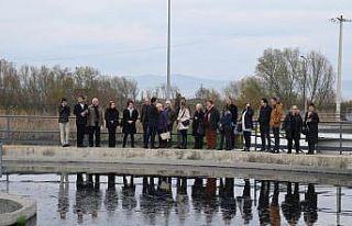 GEMA Vakfı Salihli Atıksu Arıtma tesisini gezdi