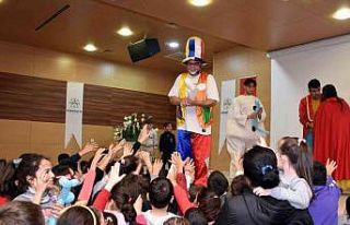 Germencikli çocuklar eğlenceye doydu