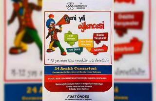 Germencik’te çocuklar için yeni yıl eğlencesi...