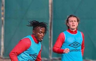 Göztepe’de, Manisa FK maçının hazırlıkları...