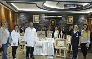 Hayat çalışanları hünerlerini sergiledi