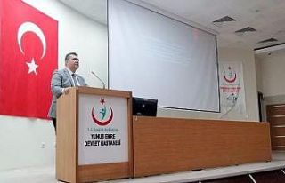 Hekimlere yönelik hizmet içi eğitimler başladı