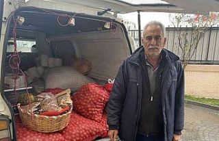 Hırsızlar yaşlı vatandaşın pazarda satmak için...