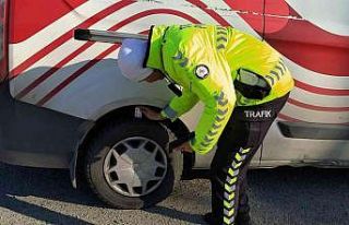 Hisarcık’ta “Kış lastiği” denetimi