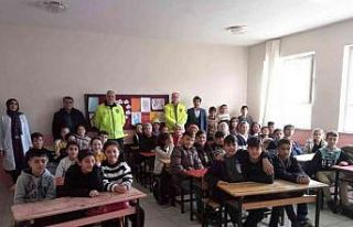 Hizanlı çocuklara trafik eğitim