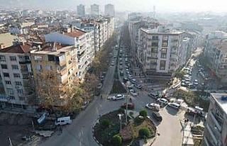 İbrahim Gökçen Bulvarı’nda asfalt çalışması...