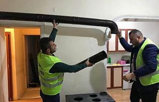 İlkadım’dan soba yardımı