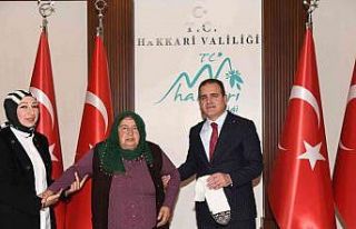 İneği telef olan Nafiye anneye devlet desteği