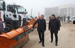 İnegöl Belediyesi kış hazırlıklarını tamamladı