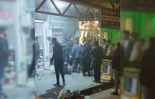 İş yerinde çıkan yangın korkuttu