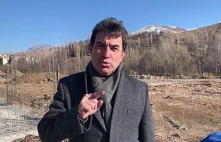 İspir Millet Bahçesi’nde kış mevsimine rağmen...