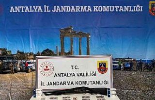 Jandarma ekipleri 528 adet uyuşturucu hap ele geçirdi