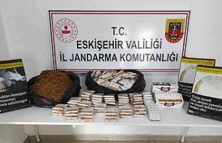 Jandarmadan kaçak tütün operasyonu