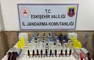 Jandarmadan sahte içki operasyonu