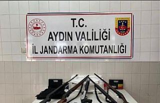 Jandarmadan silah kaçakçısına baskın