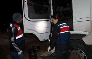 Jandarmadan yabancı uyruklu şahıslara şok uygulama