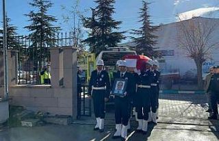 Kalbine yenik düşen polis memuru için tören düzenlendi