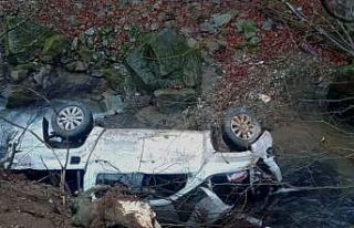 Kamyonet dere yatağına yuvarlandı: 6 yaralı