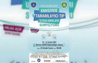 Kanserde tamamlayıcı tıp Bursa’da konuşulacak