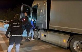 Kapıkule’den yurda giriş yapan tırda 39 kilo...