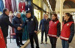 Karabörk, güven timlerini denetledi, esnaf ziyaret...