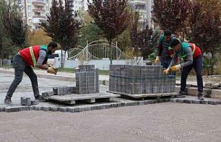 Karaköprü’de üstyapı çalışmaları hız kesmiyor