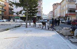 Karaman Belediyesinin asfalt, kaldırım ve park çalışmaları...