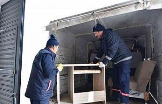 Karesi ’de ihtiyaç fazlası eşyalar geri dönüşüme...