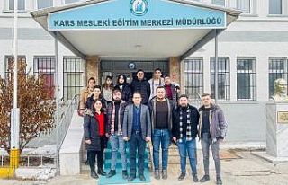 Kars Mesleki Eğitim Merkezi’nden anlamlı hizmet