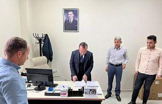 Kaymakam Arslantürk kurumlarda incelemelerde bulundu