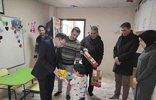 Kaymakam Ünsal, özel öğrencilerle bir araya geldi