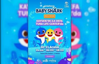 Kayseri’de İlk Kez ’Baby Shark’ Tuna Life Center’de