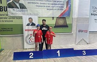 Kayserili yüzücülerden büyük başarı