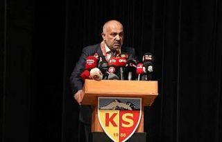 Kayserispor’un A takımı belli oldu