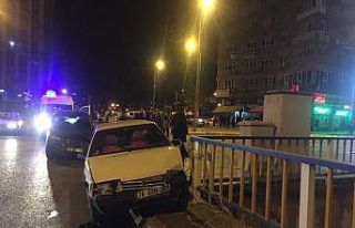 Kaza yaptı, alkollü olunca kaçmaya çalıştı