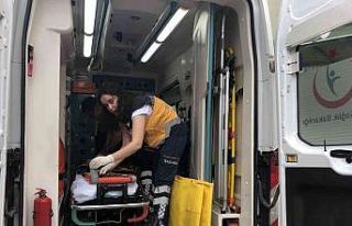 Kestiği ağacın altında kalarak ağır yaralandı