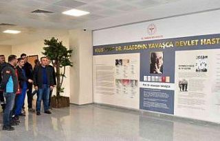 Kilis’te yeniyapılan devlet hastanesinin açılışı...