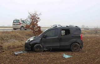 Kırklareli’nde trafik kazası: 1 yaralı
