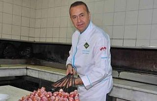 Kış mevsiminin vitamin deposu soğan kebabı