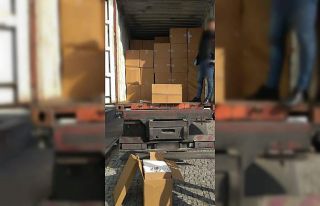 Konya’da 3 milyon 600 bin adet kaçak sigara ele...