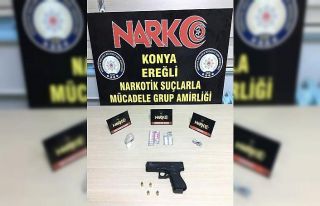 Konya’da narkotik ekiplerinden kökünü kurutma...