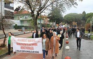 Kula’da 3 Aralık Dünya Engelliler Günü kutlandı