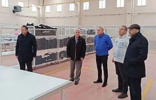 Kütahya 30 Ağustos OSB yönetiminden tekstil firmasına...