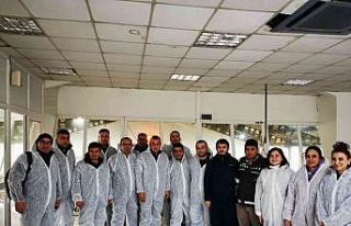 Kütahya İl Tarım Müdürlüğü personeli Tekirdağ’...