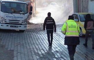 Kütahya’da faciadan dönüldü, alt yapı çalışması...