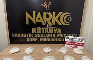 Kütahya’da valize zulalanmış halde 2 kilogram...