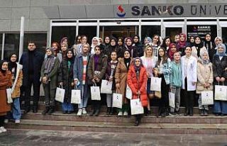Lise öğrencilerinden SANKO Üniversitesi’ne ziyaret