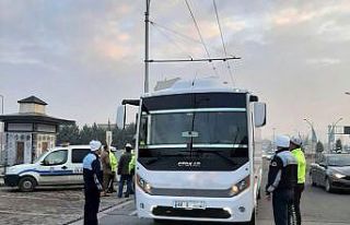 Malatya’da servis araçlarında denetim artıyor