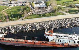 Maltepe sahilde batan gemi 7 milyon liraya satışa...